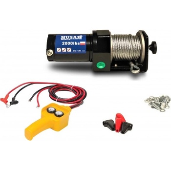 HUSARWINCH Naviják Husar Winch BST 2000 Y, 12V, Ocelové lano