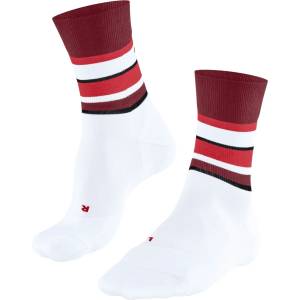 Falke Дамски чорапи за бягане Falke Women's Falke RU4 Endurance Compression Running socks - White / Red - размер 41/42 (EU) (207-1302-0214)