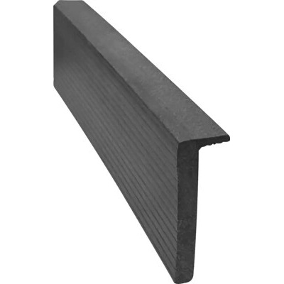 Ukončovací profil WPC L Antracite 12 x 58 x 2000 mm