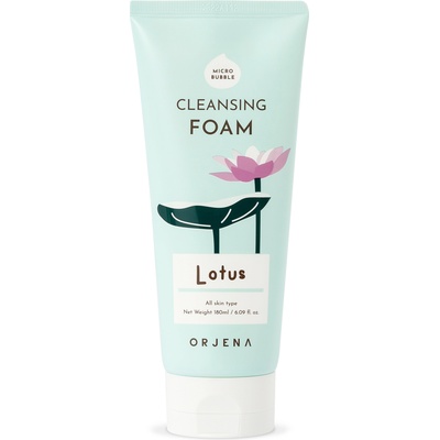 ORJENA Smile Day Cleansing Foam Lotus Почистваща пяна дамски 180ml