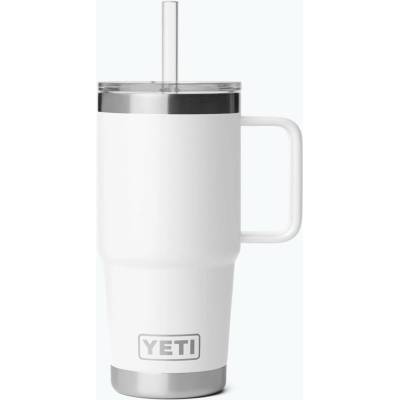 Yeti termohrnek Rambler Straw 739 ml white