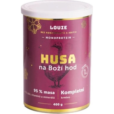 Louie pro psy Husa na boží hod 400 g