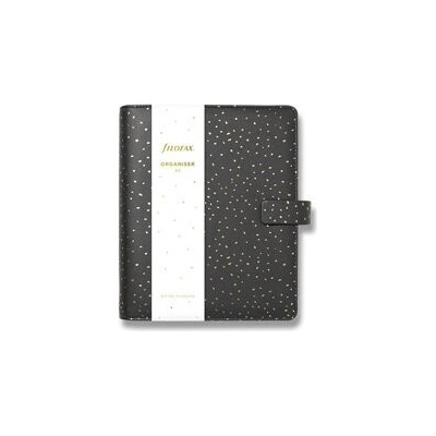 Filofax Confetti A5 týdenní 2026 Charcoal