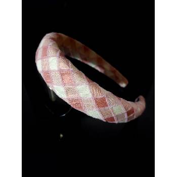 Radi handmade Диадема мека розови ромчета (734)