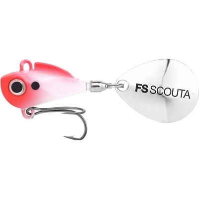 SPRO Rotačka FreeStyle Scouta Jig Spinner 10g Fluoro Pink