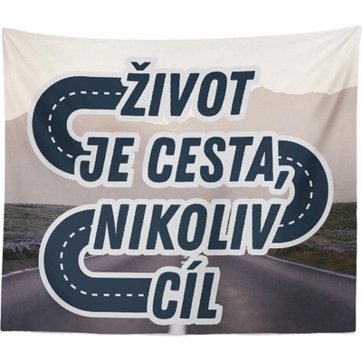 Sablio Deka Život je cesta nikoliv cíl 150x120