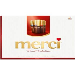 merci Мерси Шоколадова бонбониера