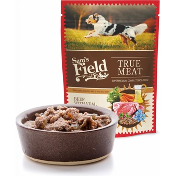 Sam's Field True Meat Adult Beef with Veal Carrot & Lingoberry 260 g