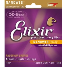 Elixir Phosphor Bronze Nanoweb 16027