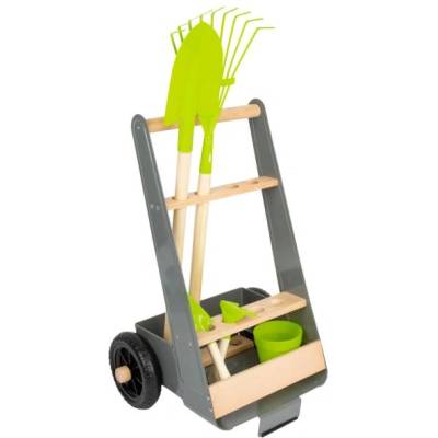 Legler Small Foot Градинска количка с 5 бр. инструменти