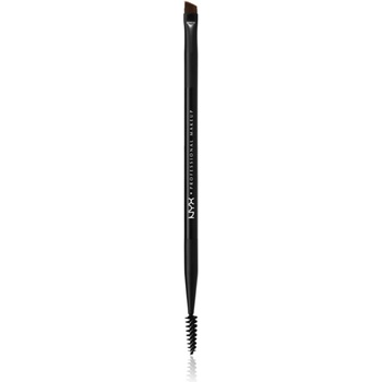 NYX Professional Makeup Pro Dual четка за оформяне на вежди