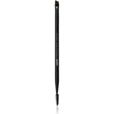 NYX Professional Makeup Pro Dual четка за оформяне на вежди