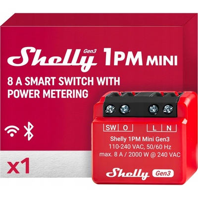 Shelly Plus 1PM Mini Gen3 – Zboží Mobilmania