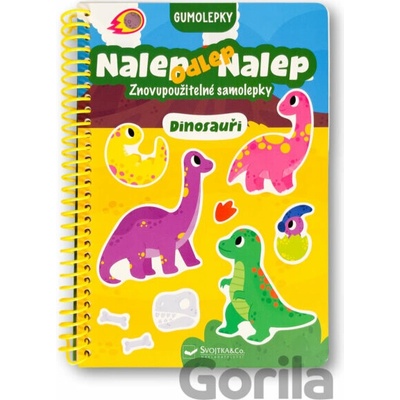Svojtka&Co. nalep, odlep, nalep dinosaury