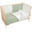 Raya Бебешки спален комплект с обиколник Bimbidreams TREX 110x155 см. , 3 части
