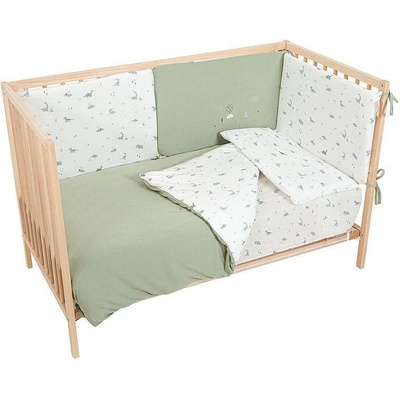 Raya Бебешки спален комплект с обиколник Bimbidreams TREX 110x155 см. , 3 части