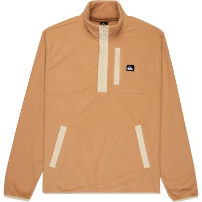 Quiksilver Мъжки поларен пуловер Quiksilver No Destination Half Snap Fleece jumper - Khaki (005-6199-0514)