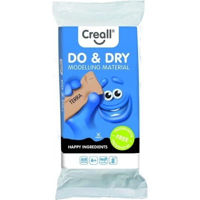 Creall Samotvrdnoucí modelovací hmota DO&DRY 1000g terakota