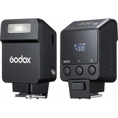 Godox iT22 O Black TTL blesk pre Panasonic / OM System / Olympus
