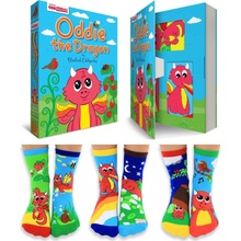 United ODDsocks Detské veselé ponožky DRAGON ODDIE, 3 páry