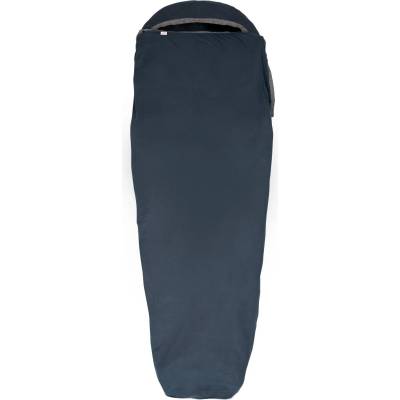 Grüezi bag Вътрешен чувал Grüezi bag Woodwool Liner Travel sleeping bag - Smoky Blue / Grey - размер bis 190 cm Körpergröße (515-0262-0111)