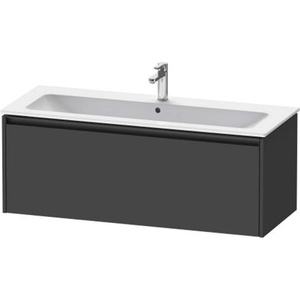 Duravit Ketho. 2 - Шкафче за умивалник 44x121x48 см, 1 чекмедже, графит матов K25065049490000 (K25065049490000)
