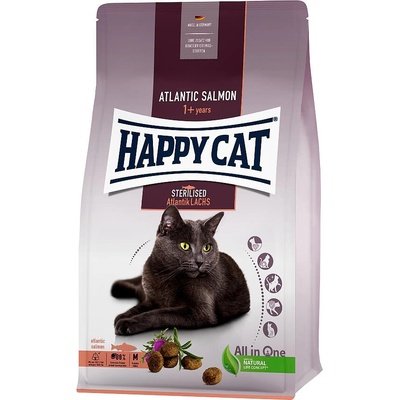 Happy Cat Adult Sterilised Atlantik Lachs 300 g