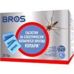 BROS таблетки за електрически изпарител против комари, 20 броя - taxta-magazini - 5,67 лв