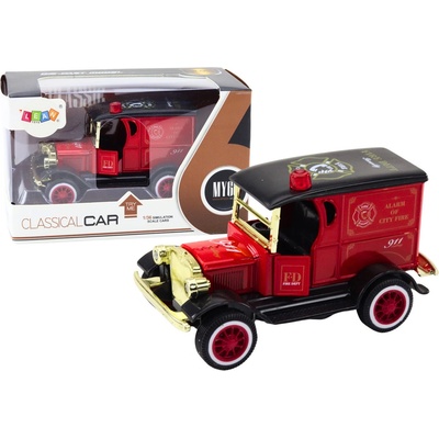 Lean Toys Retro Hasičské autíčko 1:36