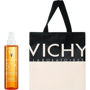 Vichy Capital Soleil Защитно масло за лице, тяло и коса Cell Protect, SPF50+, 200 ml