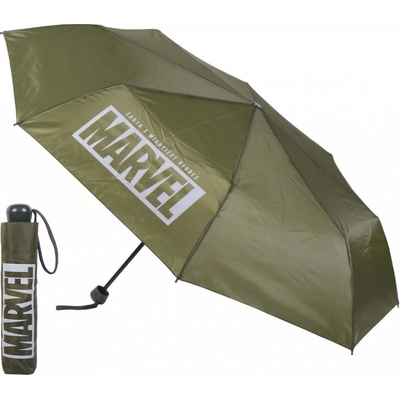 Marvel ručný skladací dáždnik khaki