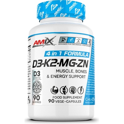 Amix Performance D3-K2-MG-Zn 90 kapsúl