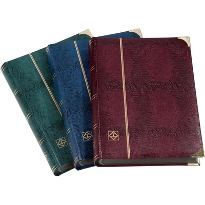 LEUCHTTURM Album na známky COMFORT DELUXE, A4, 64 černých stran Barva: Zelená – Zboží Živě