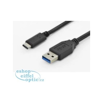 Assmann AK-300136-018-S USB 3.0, USB A M(plug)/USB C M(plug), 1,8m, černý