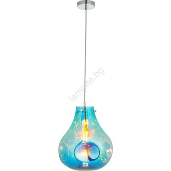 Endon Lighting 99791 - Пендел EUROPA 1xE27/10W/230V син (EN0239)