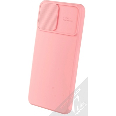 Pouzdro 1Mcz CamShield Soft ochranné Xiaomi Redmi Note 10, Redmi Note 10S, Poco M5s světle růžové
