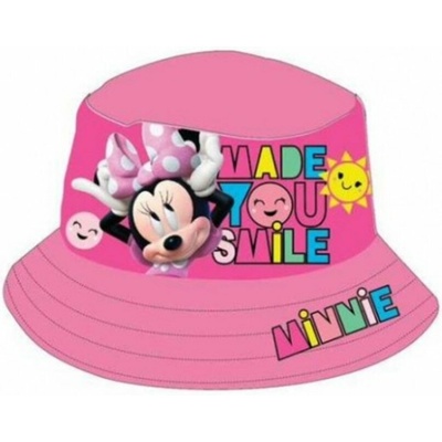 Setino Minnie Mouse Disney motív Made you smile tmavo ružová