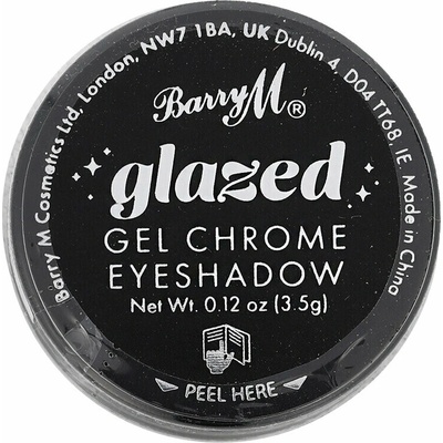 Barry M Glazed Gel Chrome Eyeshadow gélové očné tiene So Enticing 3,5 g