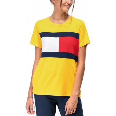 Tommy Hilfiger dámské tričko Essential Logo crwe yellow