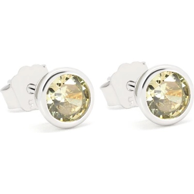 Rafity stříbrné s chrysolitem E0025PZ-03