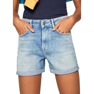 Къси панталони Pepe jeans Mary denim shorts - Blue (Denim Bleach)