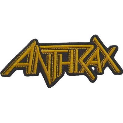 Nažehlovačka Anthrax - Yellow Logo