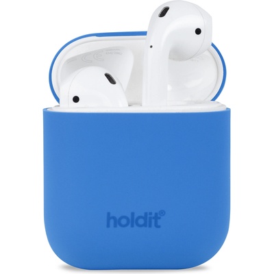 Holdit Kaлъф Holdit Silicone Case за AirPods 1/2 - Sky Blue