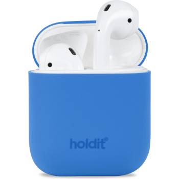 Image 1 of Holdit Kaлъф Holdit Silicone Case за AirPods 1/2 - Sky Blue