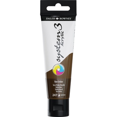 Daler-Rowney System3 АКРИЛНА боя Raw Umber 59 ml 1 бр (129059247)