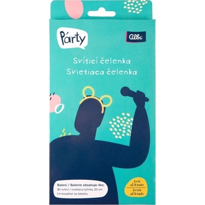 Albi Svítící čelenka s ušima – Zbozi.Blesk.cz