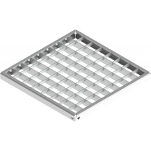 Vodaland Base pozinkovaný 300 x 300 mm šedý A15