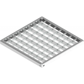 Vodaland Base pozinkovaný 300 x 300 mm šedý A15