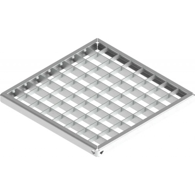 Vodaland Base pozinkovaný 300 x 300 mm šedý A15