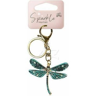Přívěsek na klíče Gifty Sparkle Vážka blue
